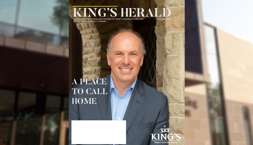 King's Herald comes home