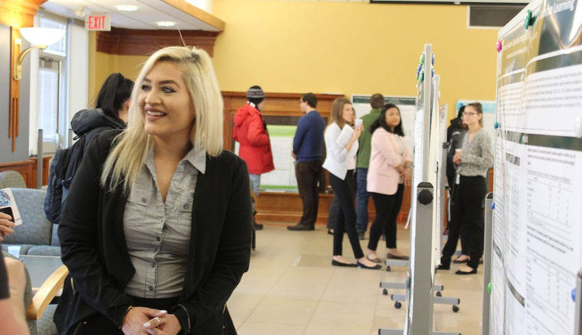 Fourth-Year Psychology students present their research