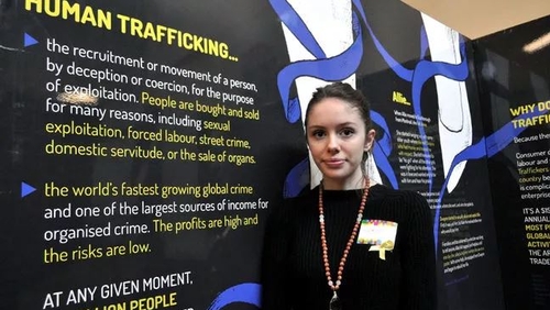 Human trafficking special exhibit closes January 27