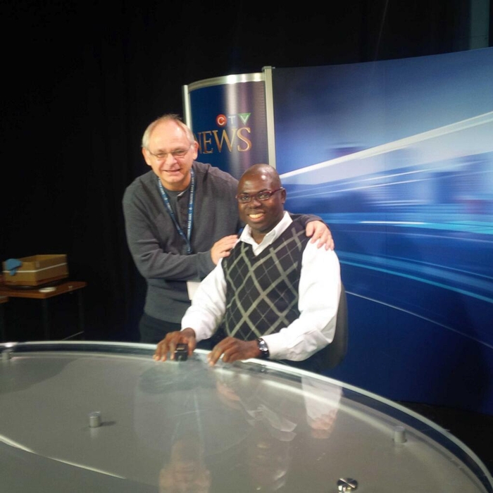 CTV News interviews Dr. Thomas Tieku after Nelson Mandela's Memorial