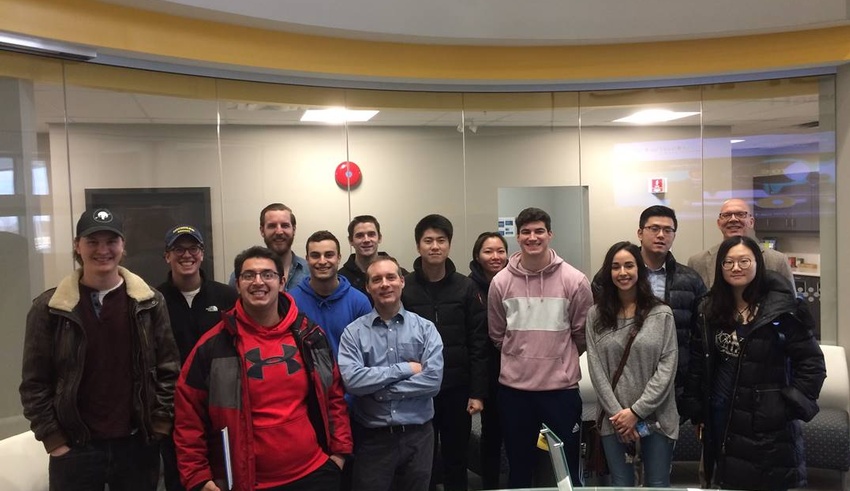 Management and Organizational Studies students visit international electronics manufacturer