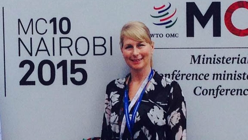 King's Professor attends Tenth WTO Ministerial Conference