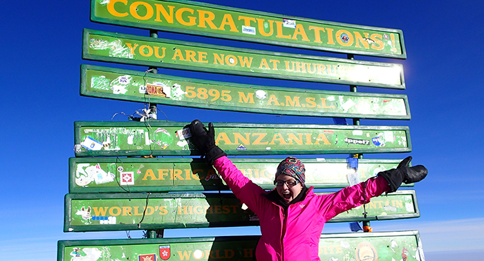King’s student reaches new heights on Mt Kilimanjaro