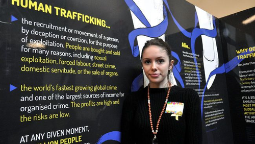 Social Justice and Peace Club brings human trafficking issue forward