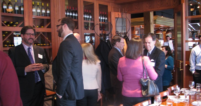 King's Alumni enjoy the chance to network and nosh at Bertoldi's