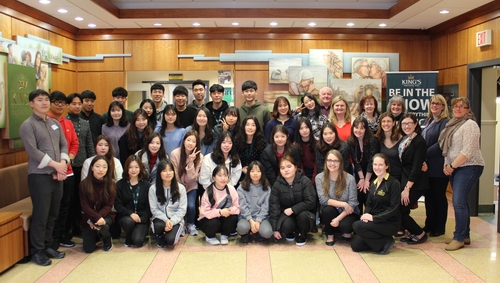 King's welcomes students from Kangnam University, Korea