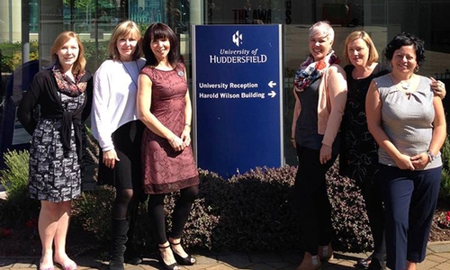 King's Associate Professor Dr. Laura Béres and students travel to London and Huddersfield, England