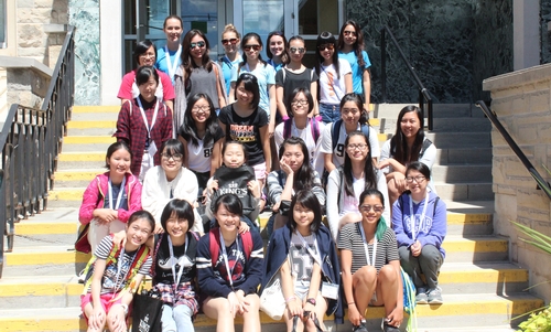 King's welcomes China summer camp students