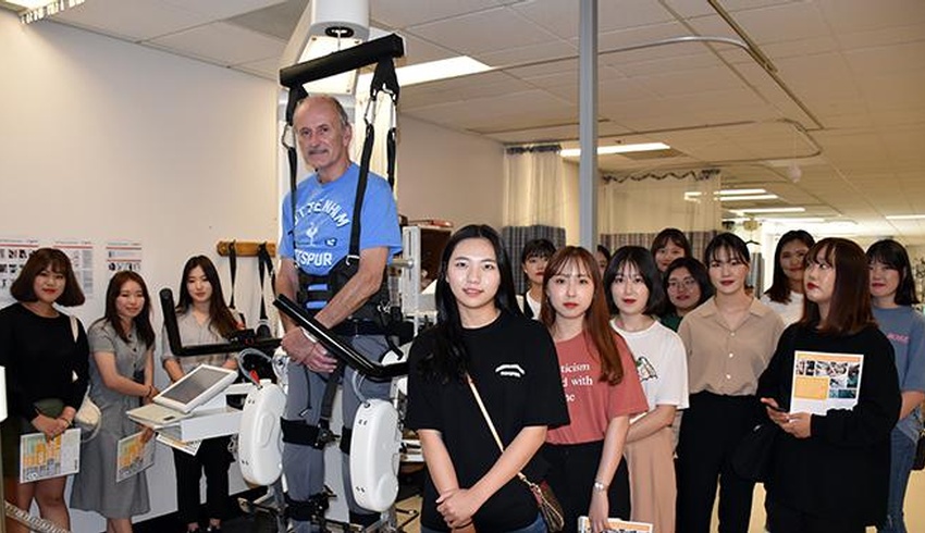 Lawson welcomes nursing students from South Korea