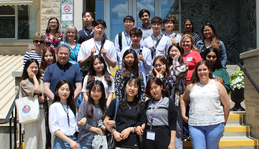 King's welcomes Kangnam University students