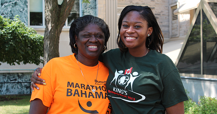 Bahamian student and mother team up for International Bridging Week