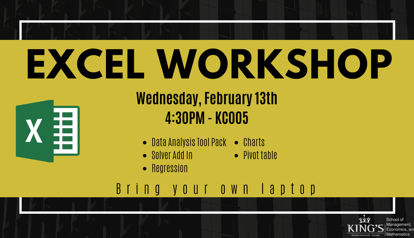 Excel Workshop