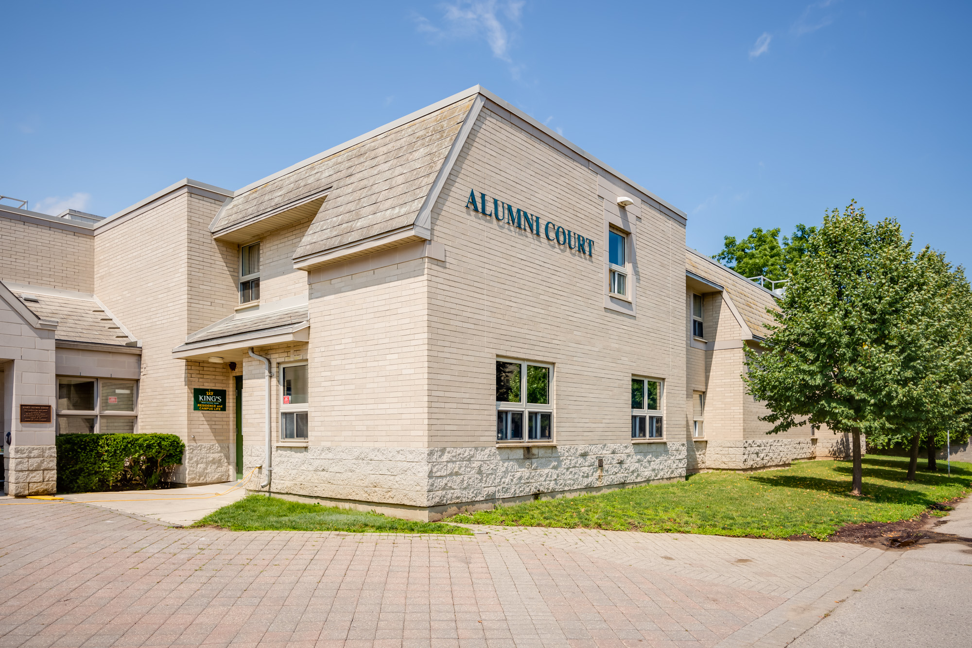 Alumni Court Exterior