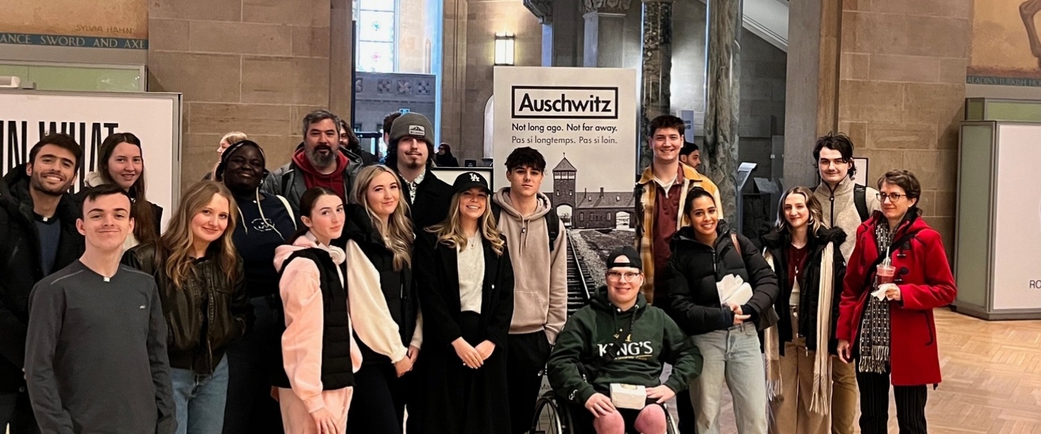 History Comes Alive: King's French Students Visit Auschwitz Exhibit