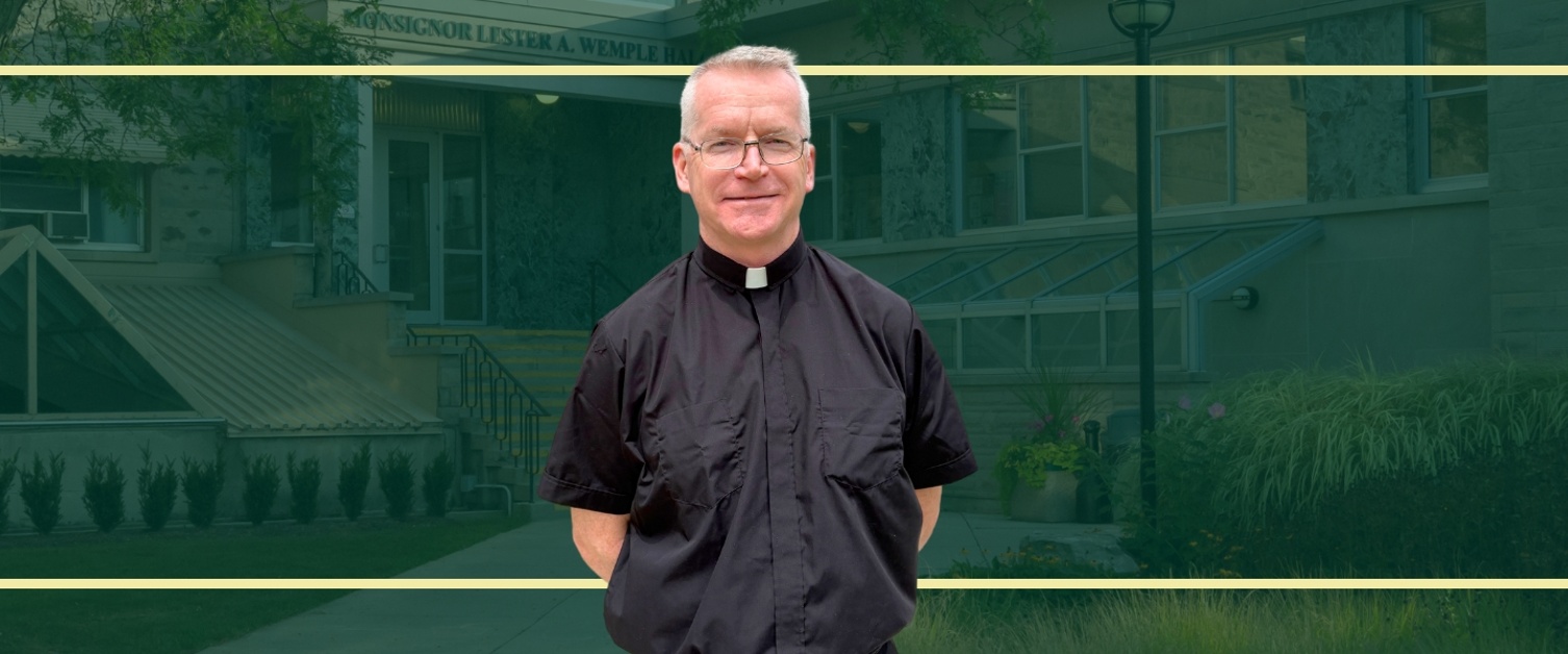 Father Chris Gillespie joins the King's community