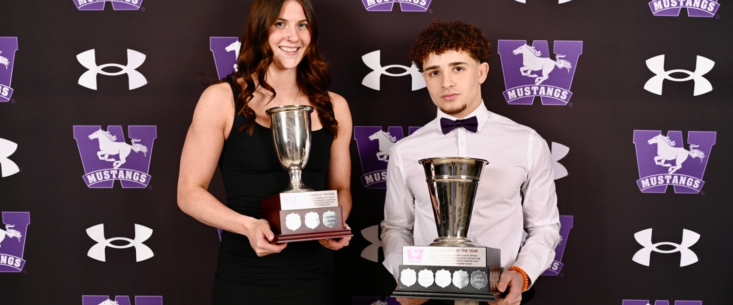 Two for Two - Branton and Trotman awarded Athletes of the Year