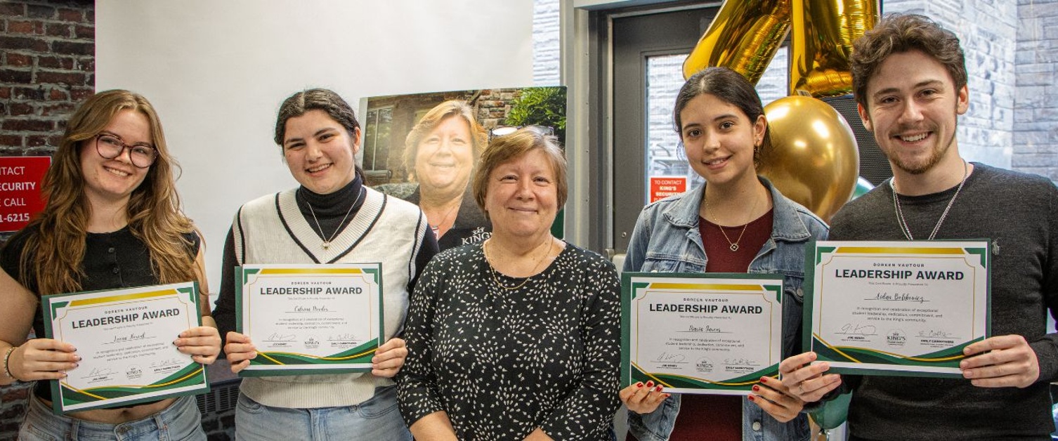 Student leadership recognized at inaugural Doreen Vautour Awards