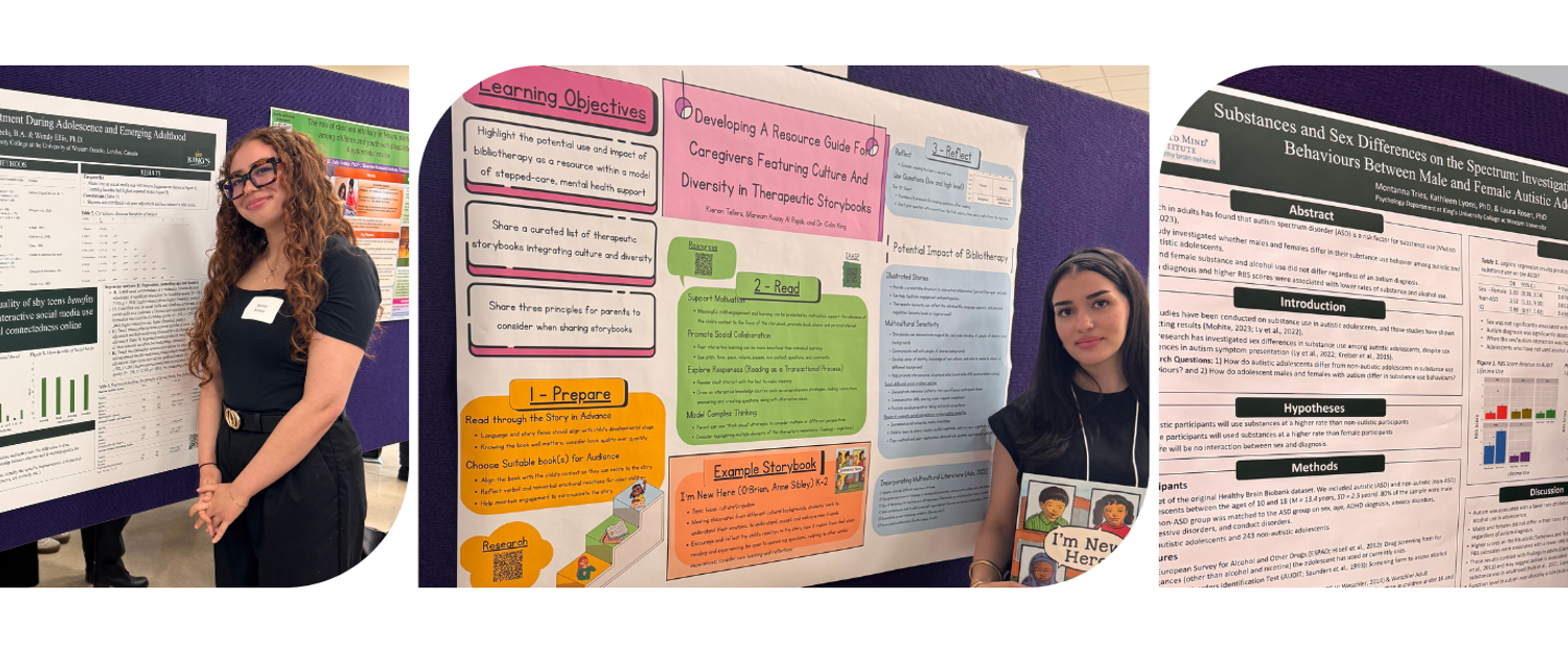 Psychology students shine at Children's Health Research Conference