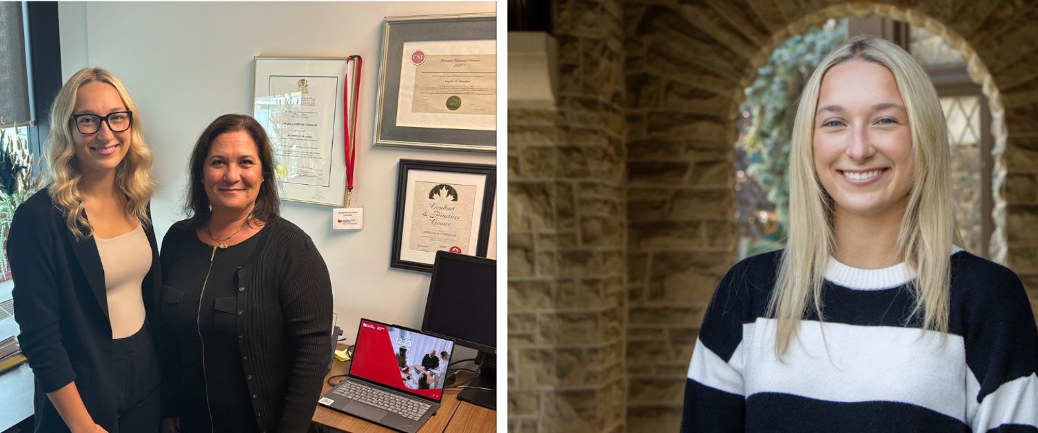 Economics student paired with alumna in mentorship program